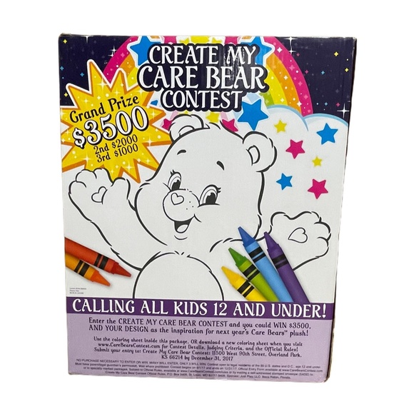 CARE BEARS 35th Anniversary Rainbow Heart Bear Limited Edition NEW! - Picture 3 of 6